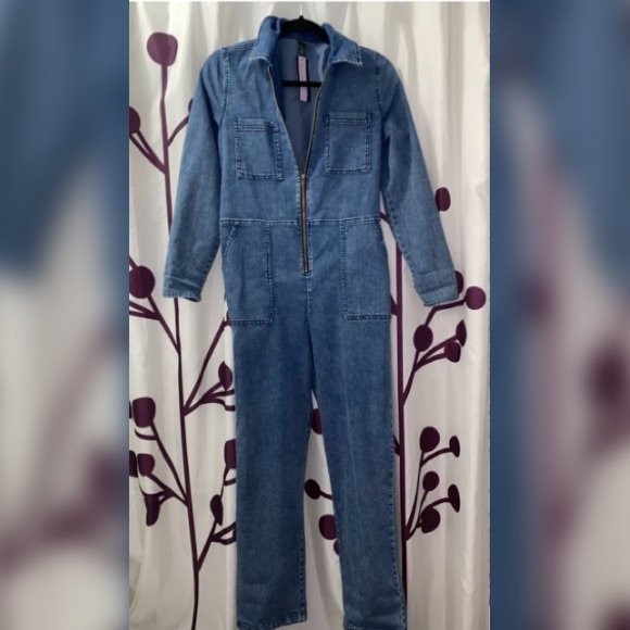 denim romper target